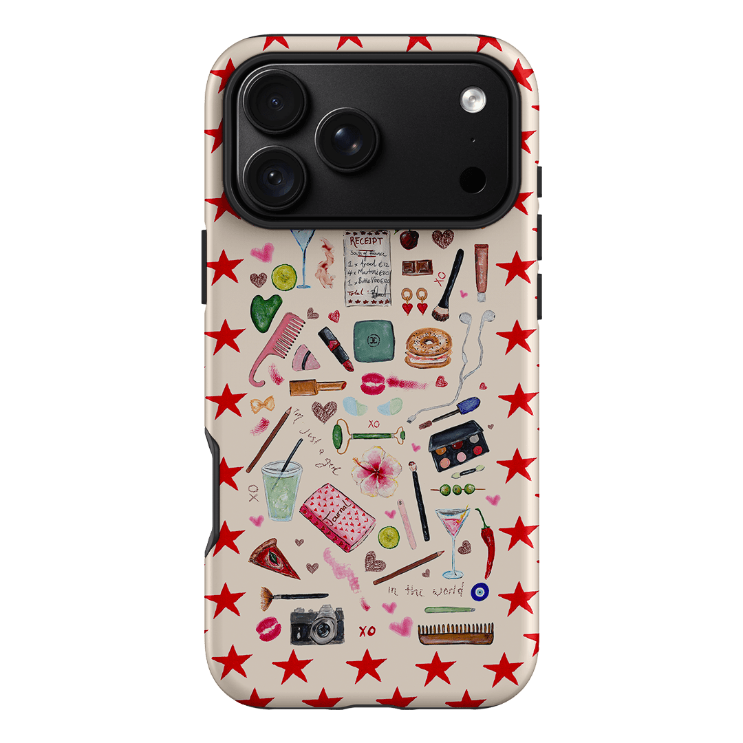 Just A Girl Printed Phone Cases iPhone 18 Pro Max / Armoured by BG. Studio - The Dairy