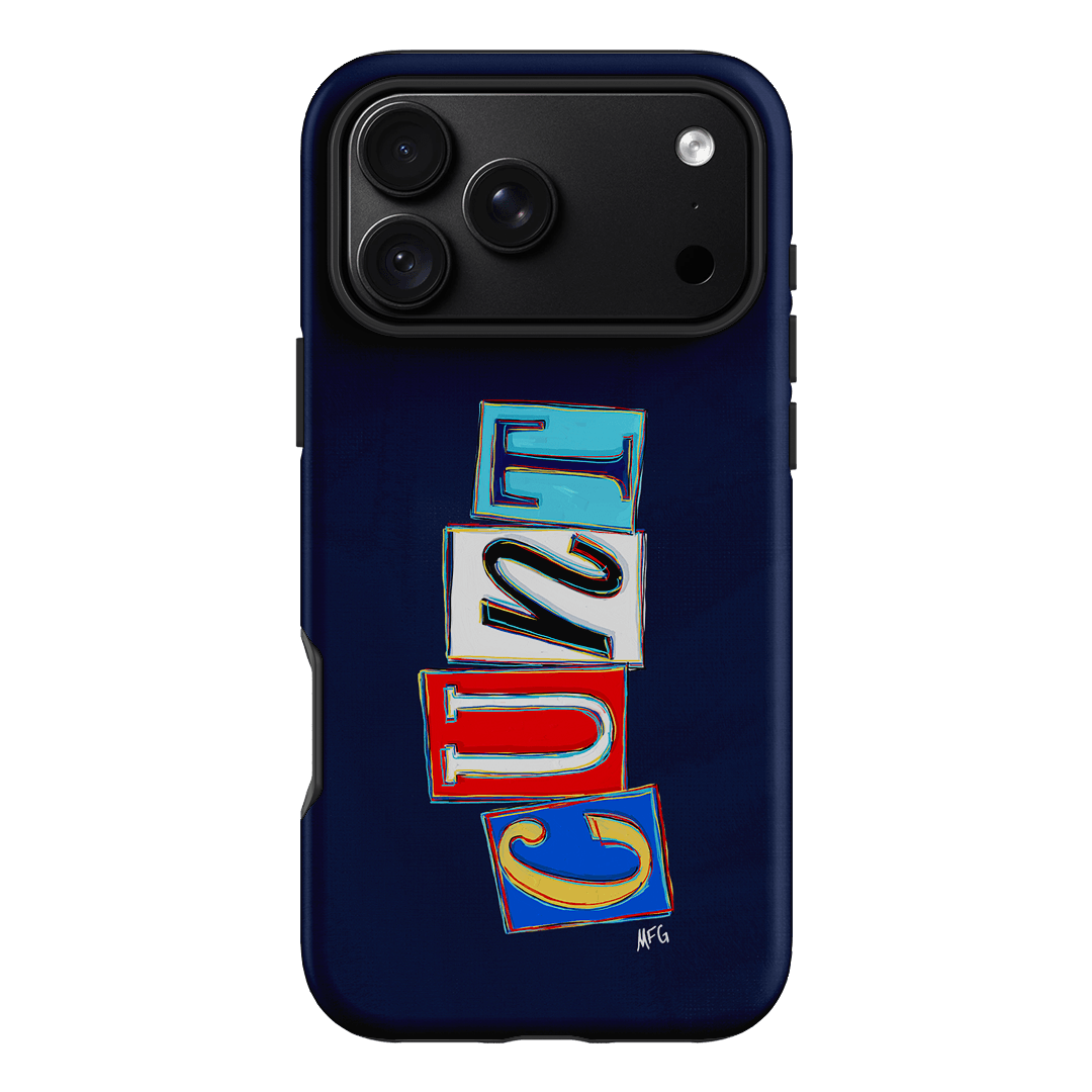 Lil Cnts Blue Printed Phone Cases iPhone 18 Pro Max / Armoured by Margarbs Art - The Dairy