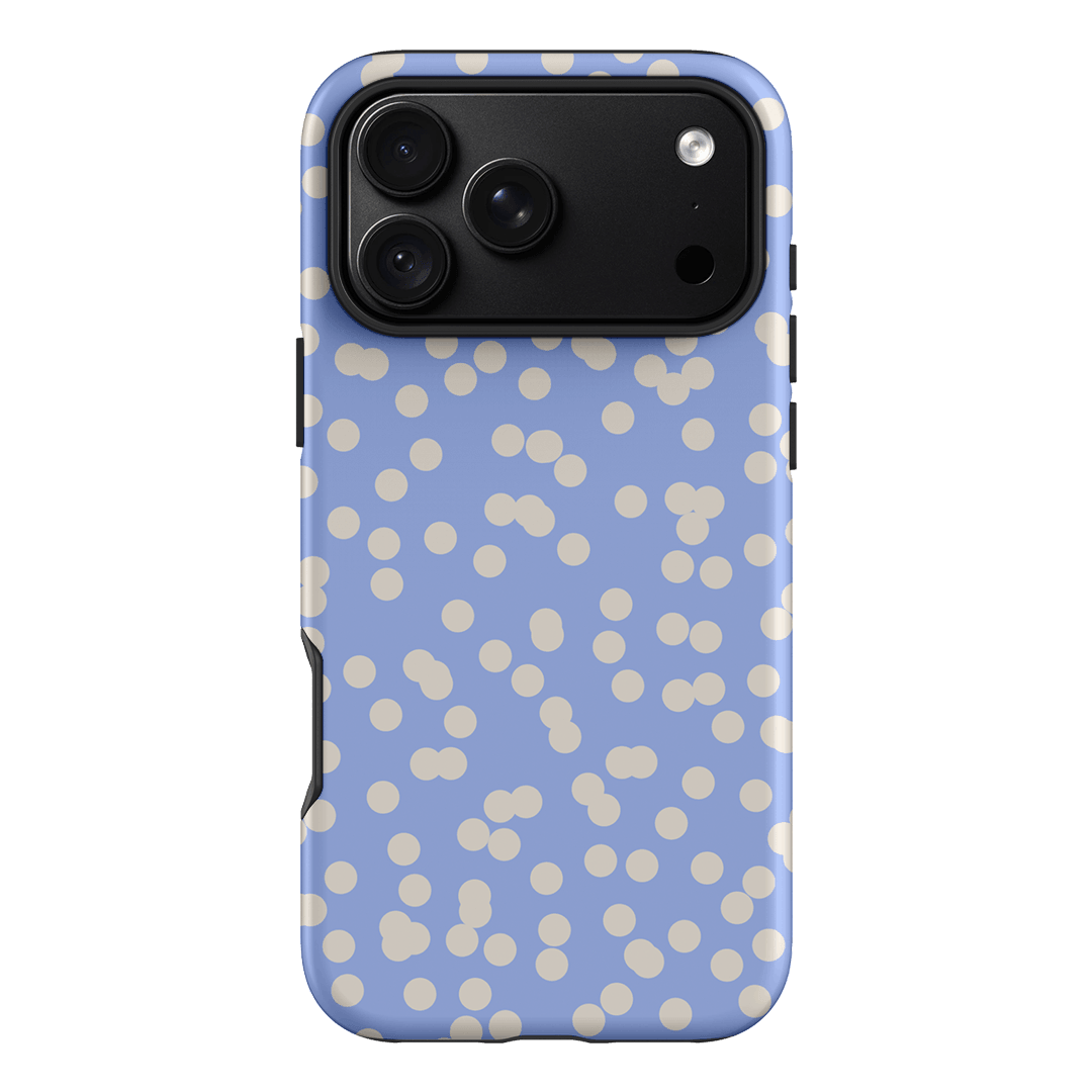 Mini Confetti Periwinkle Salt Printed Phone Cases iPhone 18 Pro Max / Armoured by Veronica Tucker - The Dairy