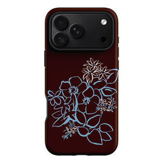 Mocha Posy Printed Phone Cases iPhone 18 Pro Max / Armoured by Typoflora - The Dairy