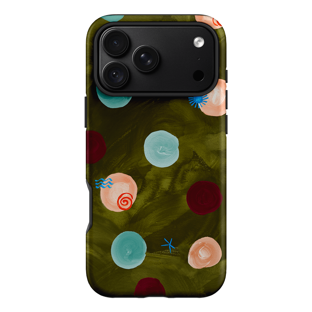 Olive Spot Printed Phone Cases iPhone 18 Pro Max / Armoured by Charlie Taylor - The Dairy