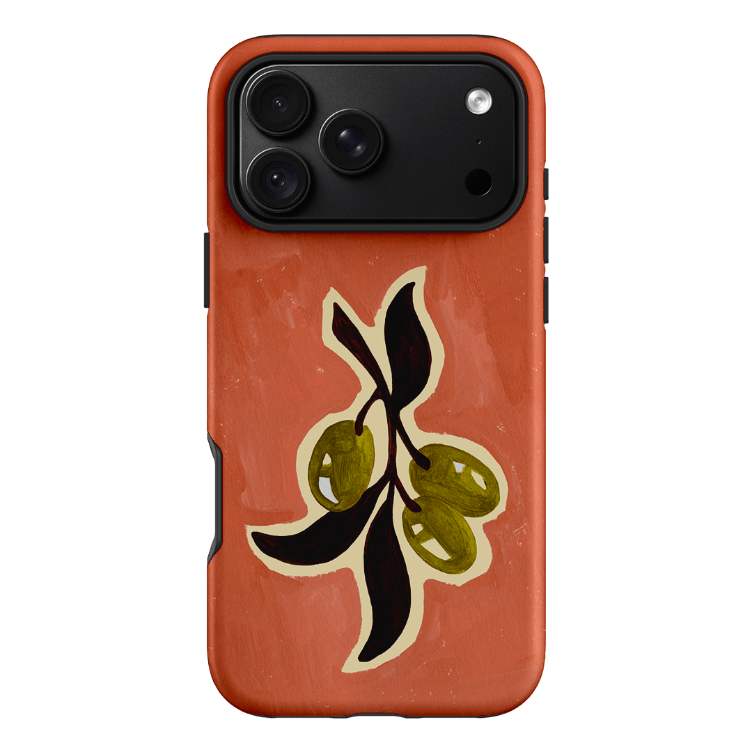 Olives Printed Phone Cases iPhone 18 Pro Max / Armoured by Studio Bon - The Dairy