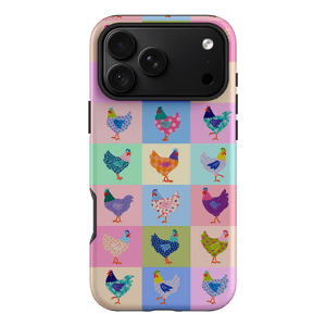 Pastel Chickens Printed Phone Cases iPhone 18 Pro Max / Armoured by Kayla Henley - The Dairy