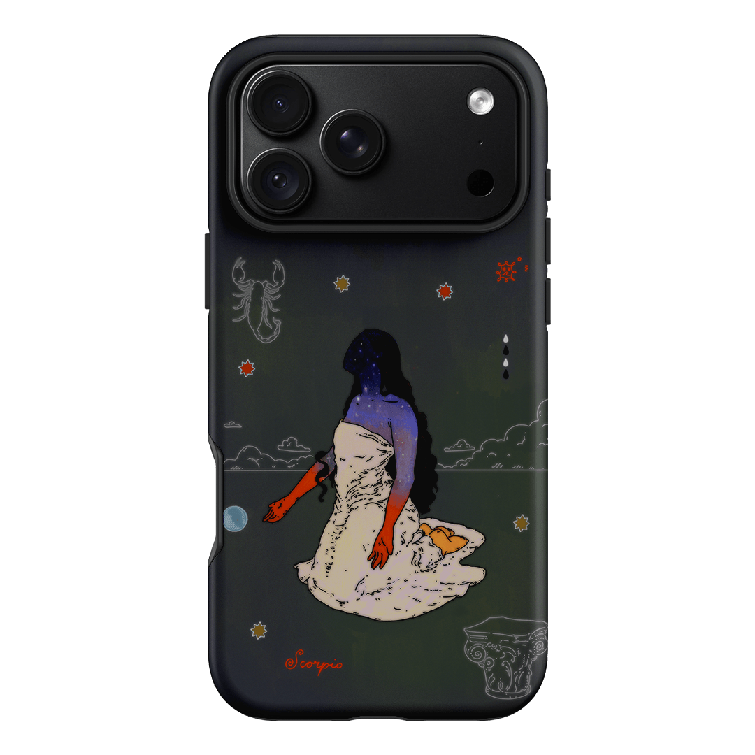 Scorpio Season Printed Phone Cases iPhone 18 Pro Max / Armoured by Easty Beasty - The Dairy