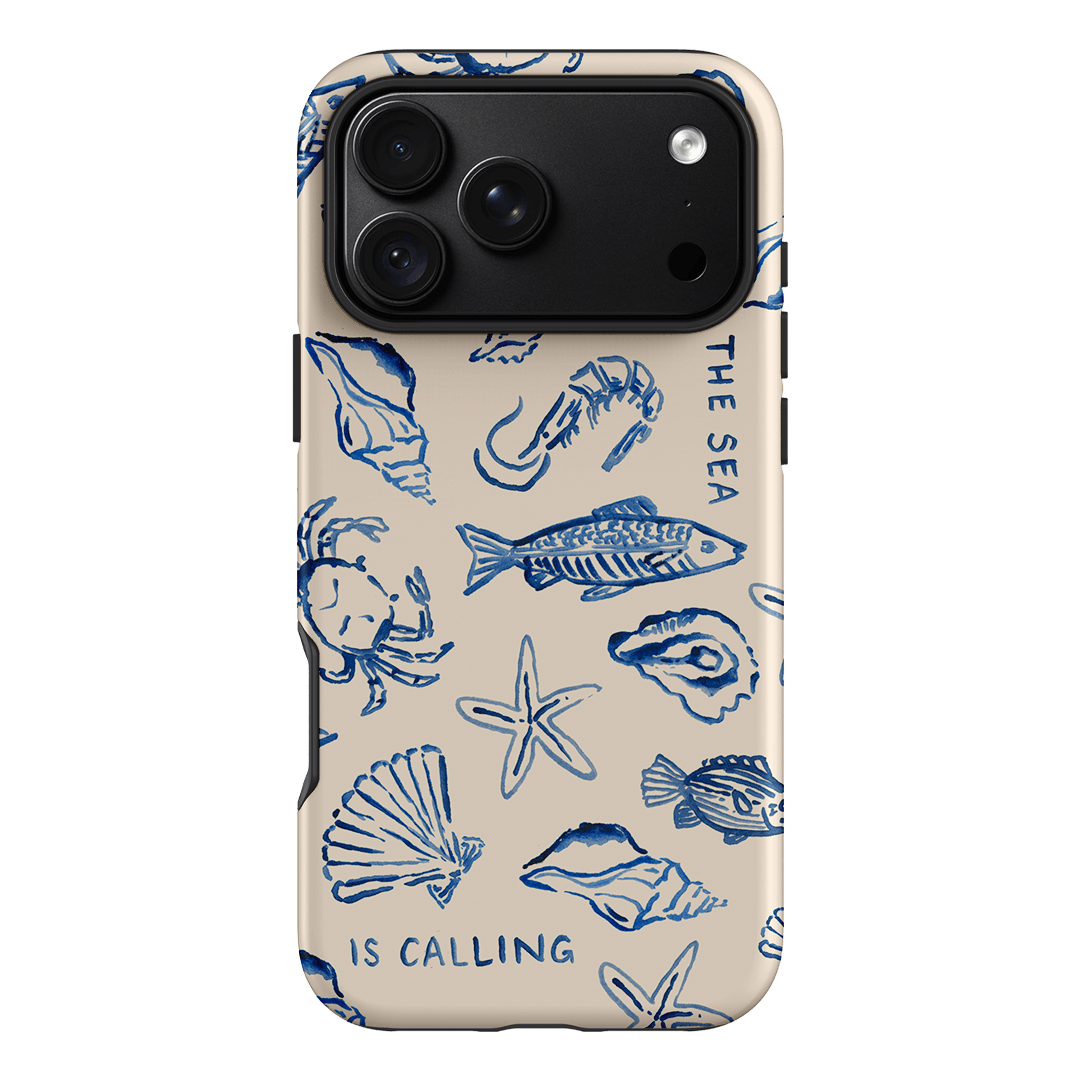 Sea Call Printed Phone Cases iPhone 18 Pro Max / Armoured by Cass Deller - The Dairy