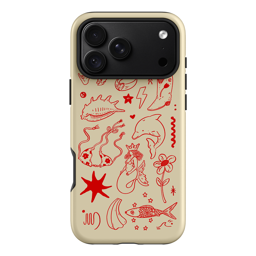Spiced Cowboy Cream Printed Phone Cases iPhone 18 Pro Max / Armoured by Easty Beasty - The Dairy