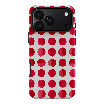 Spots in Red Printed Phone Cases by The Dairy - The Dairy