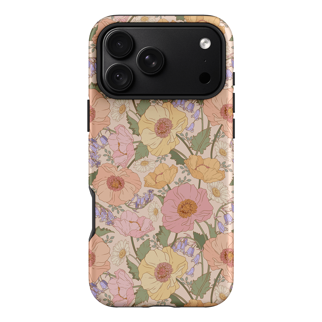 Spring Poppy Printed Phone Cases iPhone 18 Pro Max / Armoured by Kasiags Art - The Dairy