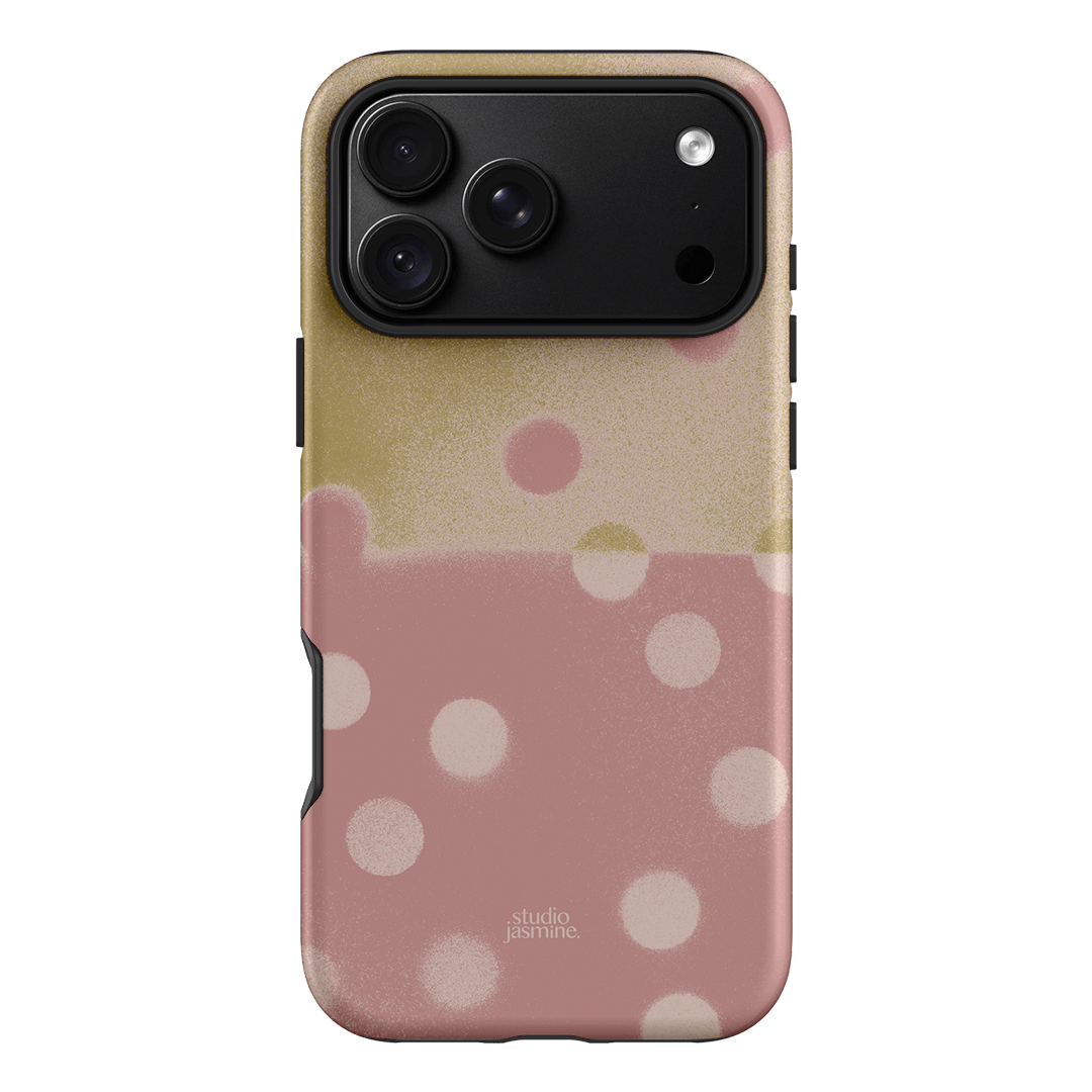 Strawberry Polka Dot Printed Phone Cases iPhone 18 Pro Max / Armoured by Jasmine Dowling - The Dairy