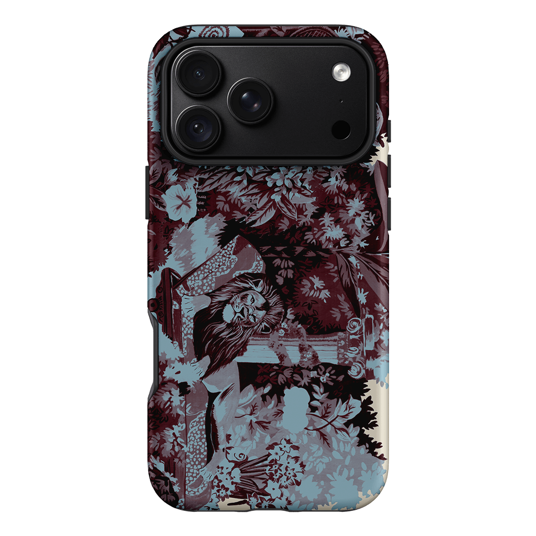Tippi Blue Printed Phone Cases iPhone 18 Pro Max / Armoured by Desmond & Dempsey - The Dairy