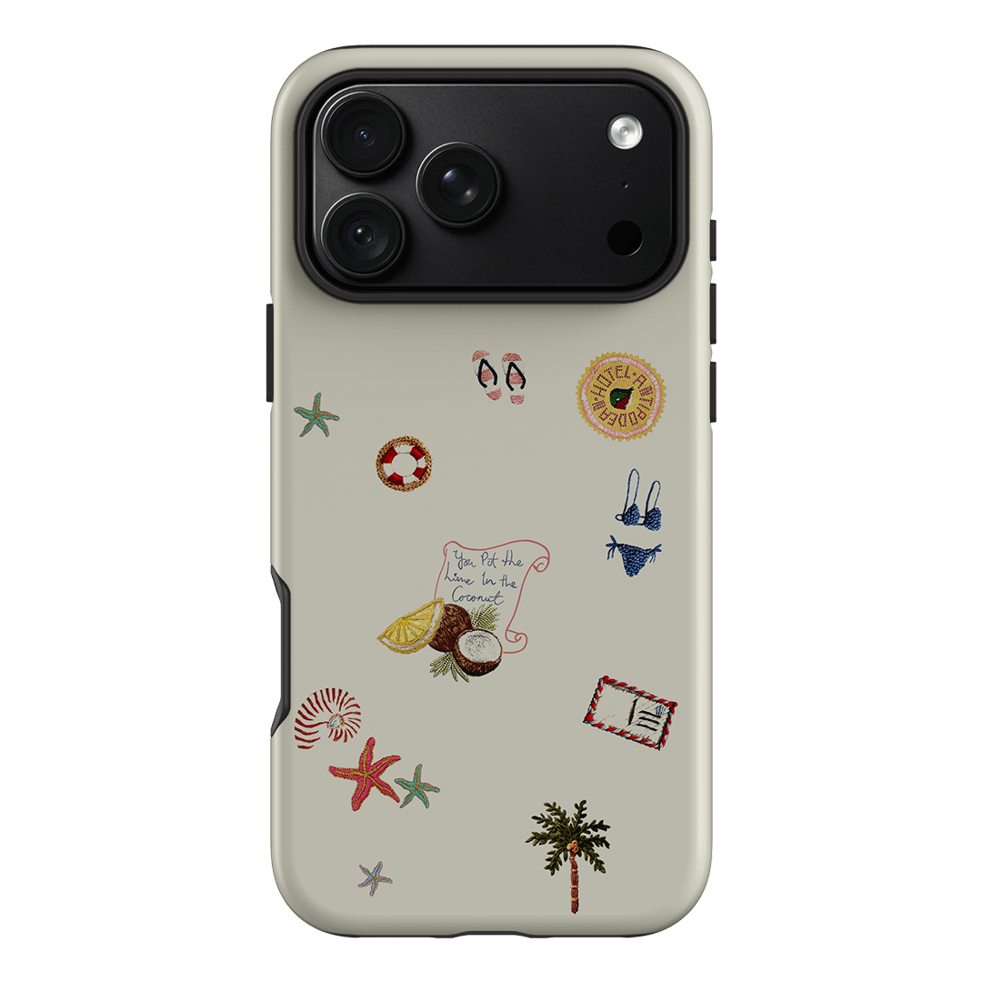 Vacay All Day Cream Printed Phone Cases by Antipodean - The Dairy