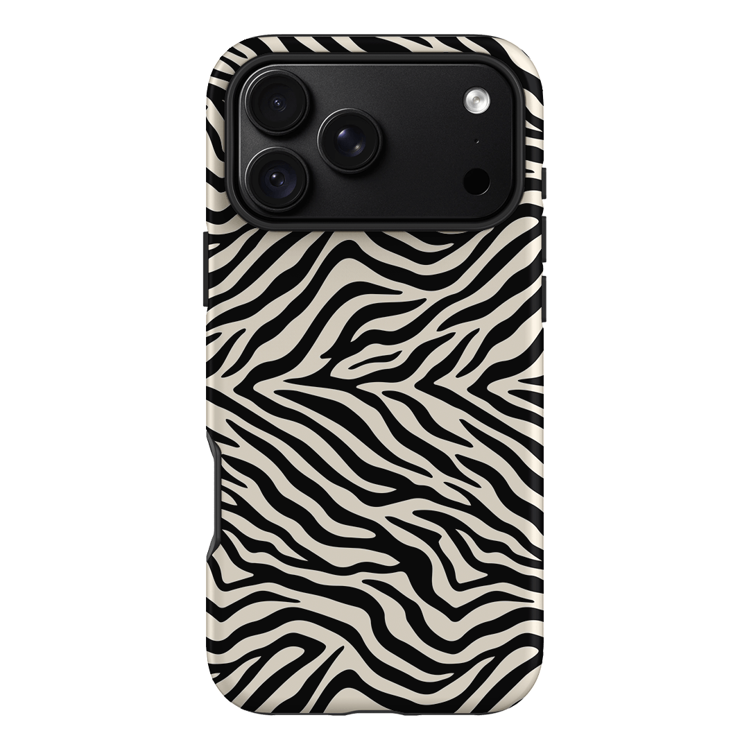 Zebra Ink Printed Phone Cases iPhone 18 Pro Max / Armoured by The Dairy - The Dairy