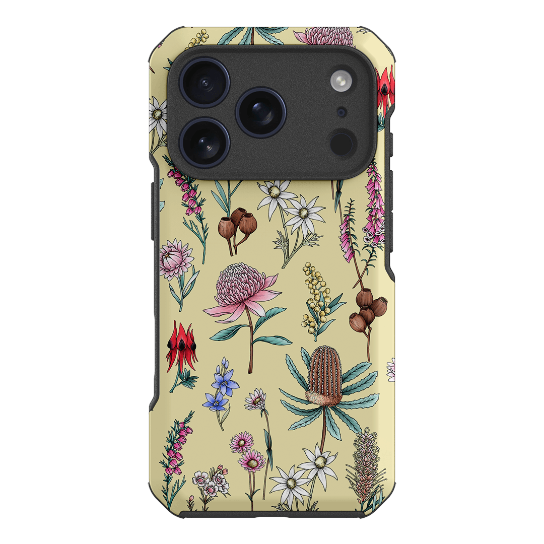 Banksia Butter Printed Phone Cases iPhone 18 Pro / Toughie by Typoflora - The Dairy