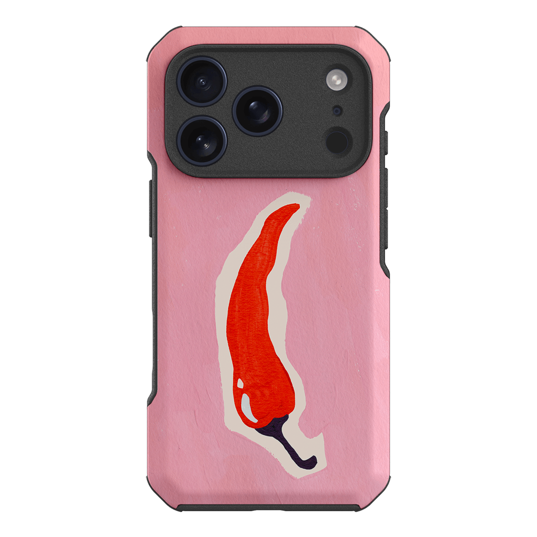 Chilli Printed Phone Cases iPhone 18 Pro / Toughie by Studio Bon - The Dairy