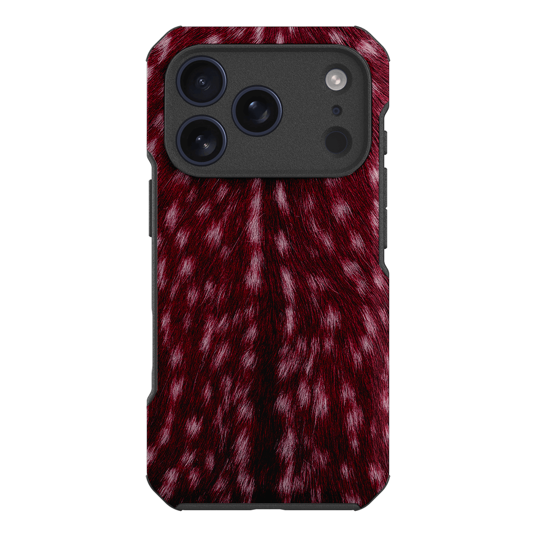 Fawn Burgundy Printed Phone Cases iPhone 18 Pro / Toughie by The Dairy - The Dairy