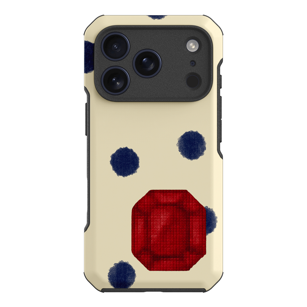 January Garnet Printed Phone Cases iPhone 18 Pro / Toughie by Joiana - The Dairy
