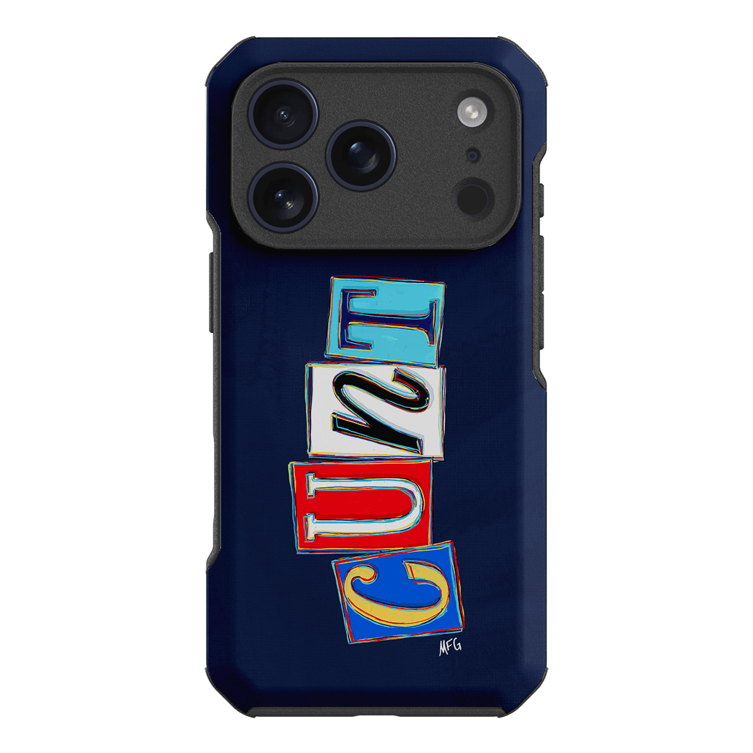 Lil Cnts Blue Printed Phone Cases iPhone 18 Pro / Toughie by Margarbs Art - The Dairy