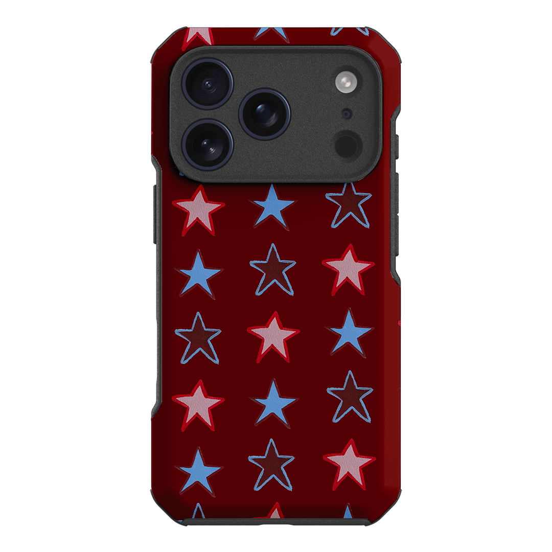 Lucky Stars Rouge Printed Phone Cases iPhone 18 Pro / Toughie by BG. Studio - The Dairy