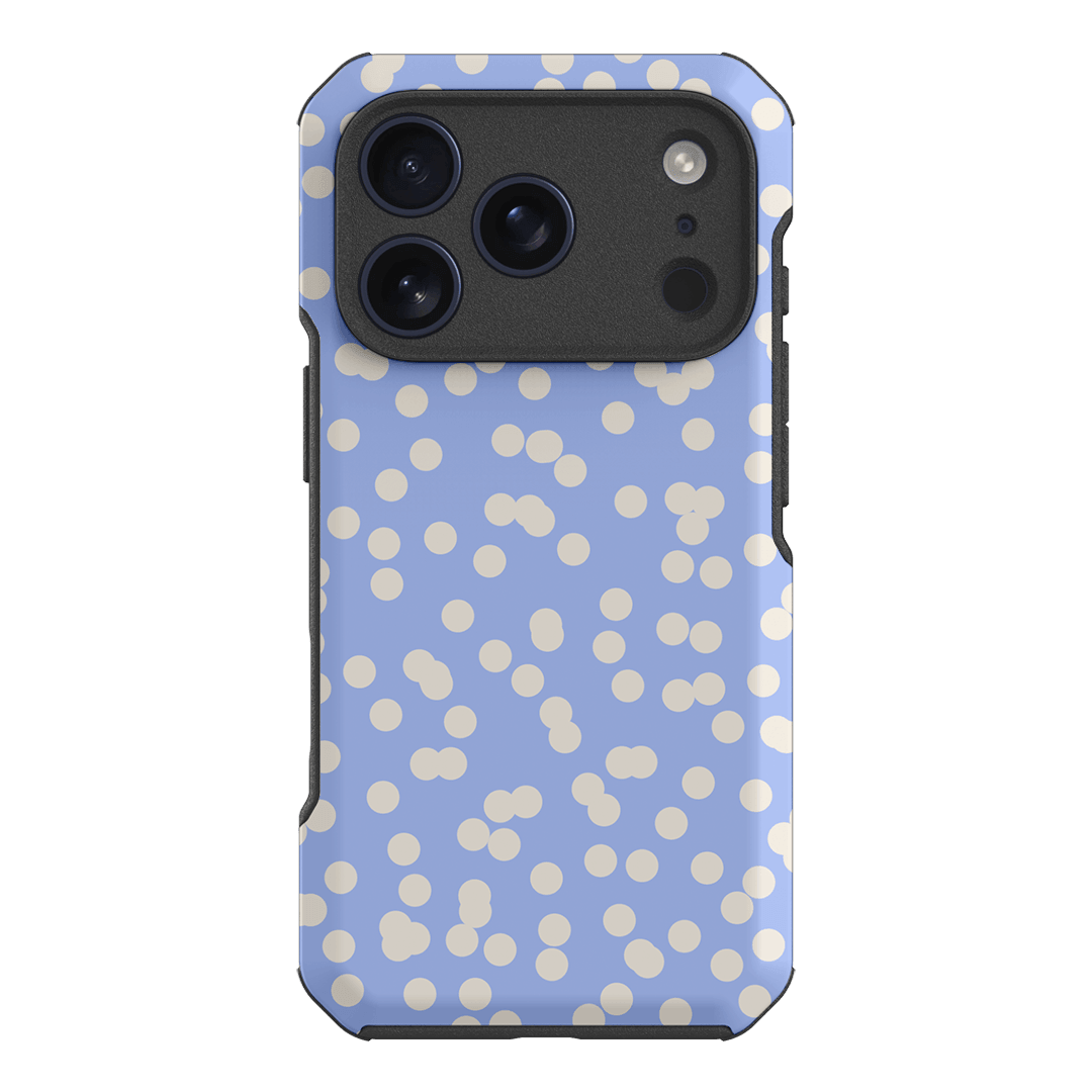 Mini Confetti Periwinkle Salt Printed Phone Cases iPhone 18 Pro / Toughie by Veronica Tucker - The Dairy