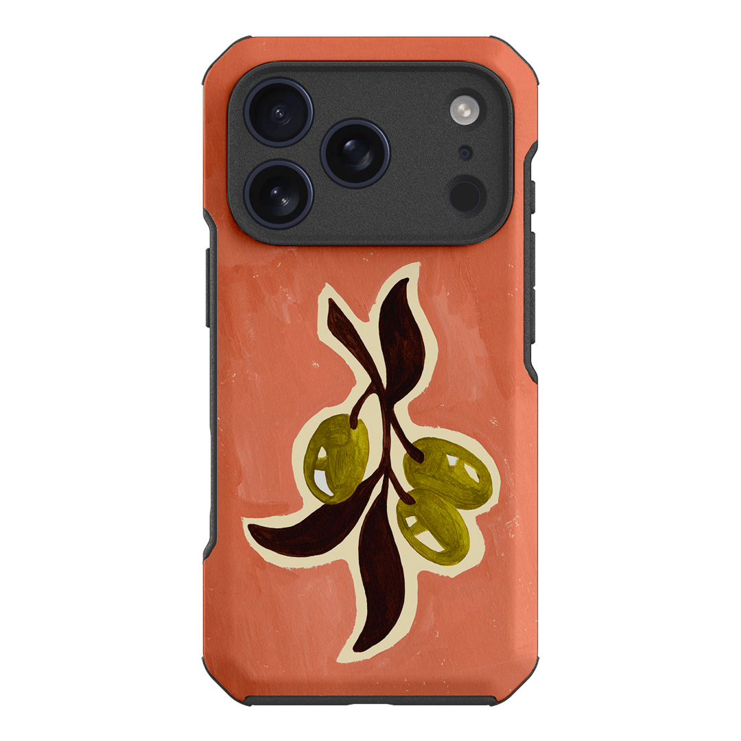 Olives Printed Phone Cases iPhone 18 Pro / Toughie by Studio Bon - The Dairy