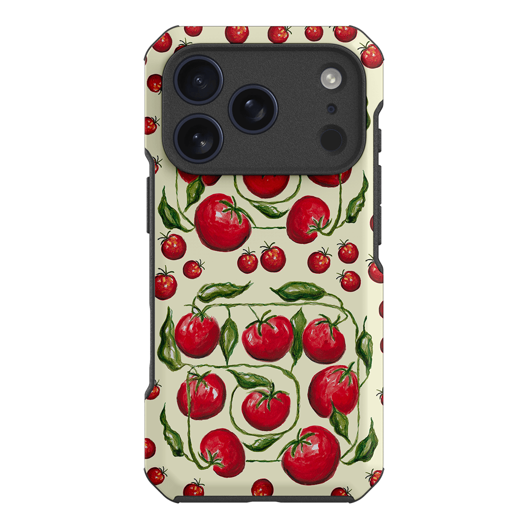 Red Toms Printed Phone Cases iPhone 18 Pro / Toughie by BG. Studio - The Dairy