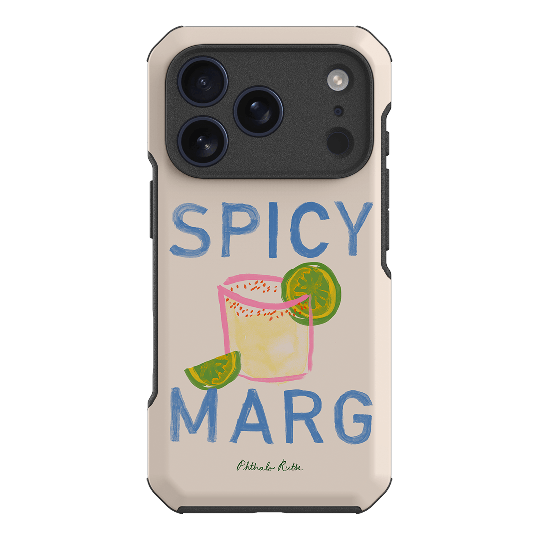 Spicy Marg Printed Phone Cases iPhone 18 Pro / Toughie by Phthalo Ruth - The Dairy