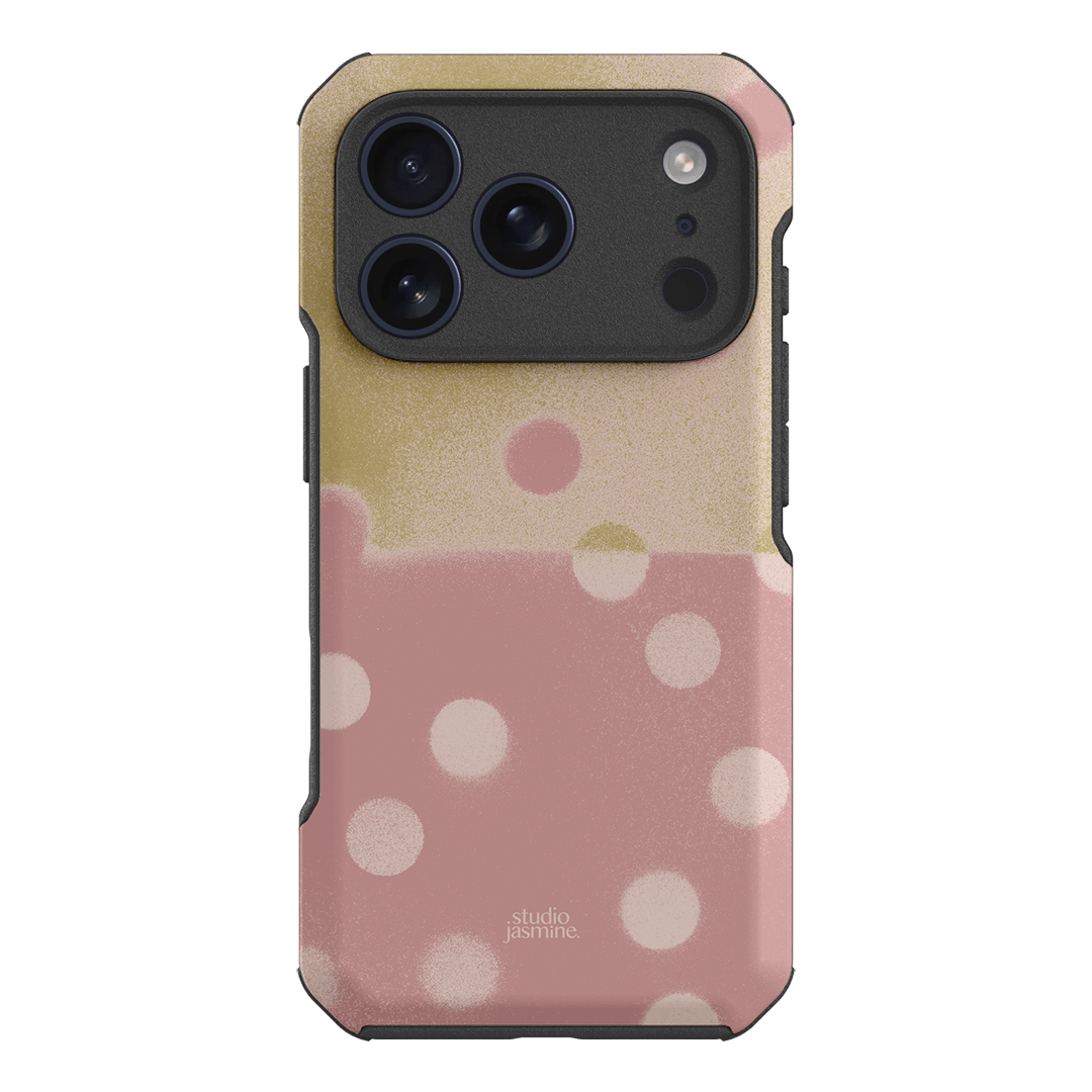 Strawberry Polka Dot Printed Phone Cases iPhone 18 Pro / Toughie by Jasmine Dowling - The Dairy