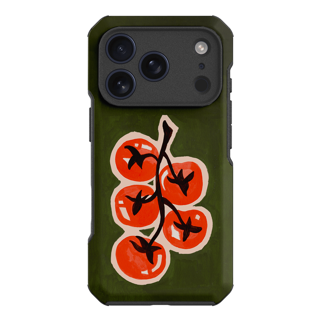 Tomatoes Printed Phone Cases iPhone 18 Pro / Toughie by Studio Bon - The Dairy