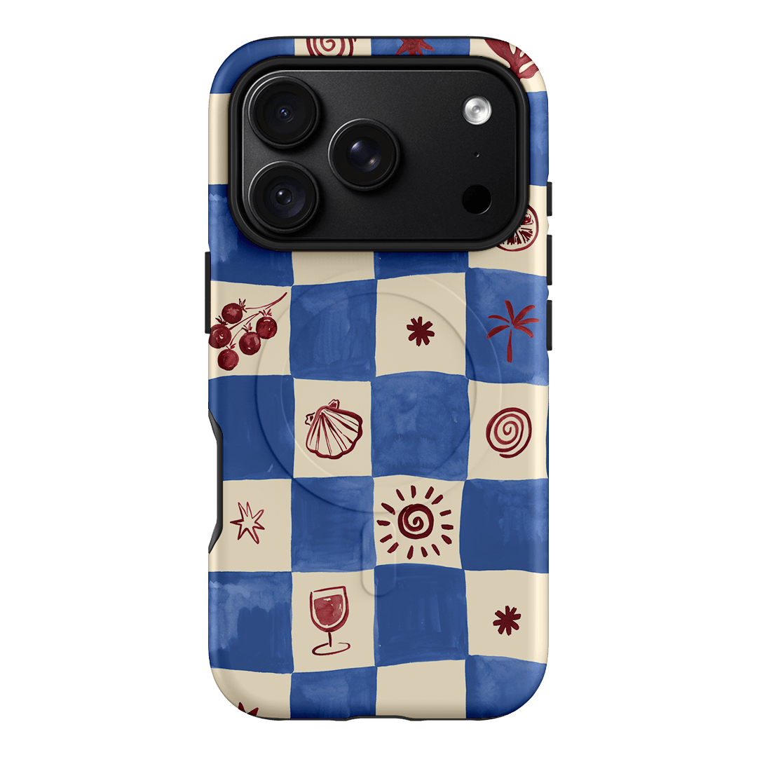 Afternoon Mezze Cornflower Printed Phone Cases iPhone 18 Pro / Armoured MagSafe by Charlie Taylor - The Dairy