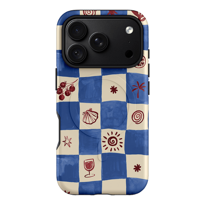 Afternoon Mezze Cornflower Printed Phone Cases iPhone 18 Pro / Armoured MagSafe by Charlie Taylor - The Dairy