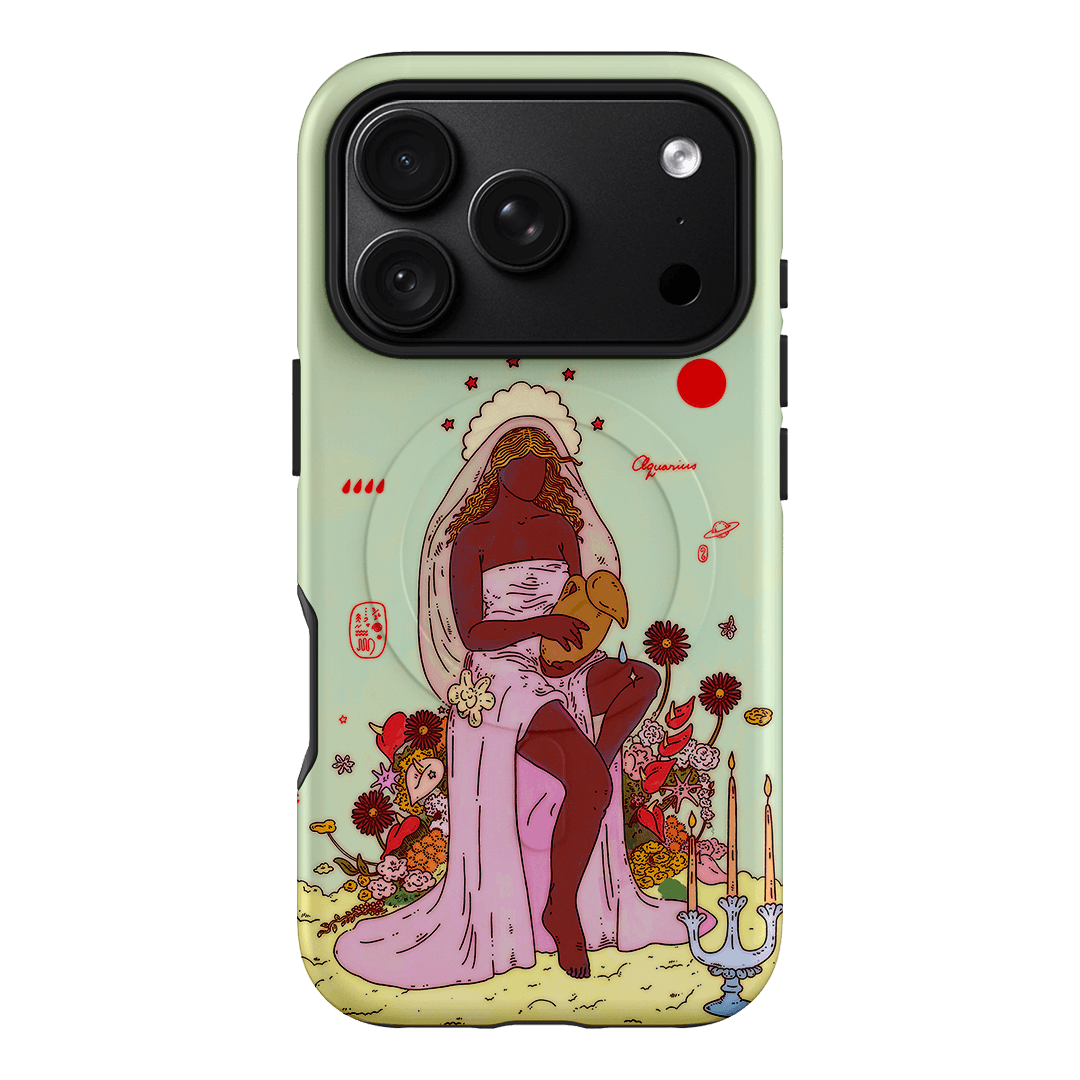 Aquarius Season Printed Phone Cases iPhone 18 Pro / Armoured MagSafe by Easty Beasty - The Dairy