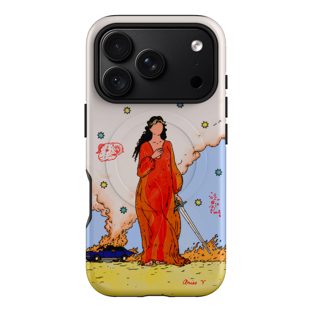 Aries Season Printed Phone Cases iPhone 18 Pro / Armoured MagSafe by Easty Beasty - The Dairy