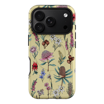 Banksia Butter Printed Phone Cases iPhone 18 Pro / Armoured MagSafe by Typoflora - The Dairy