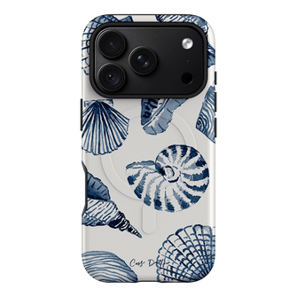 Blue Shells Printed Phone Cases iPhone 18 Pro / Armoured MagSafe by Cass Deller - The Dairy