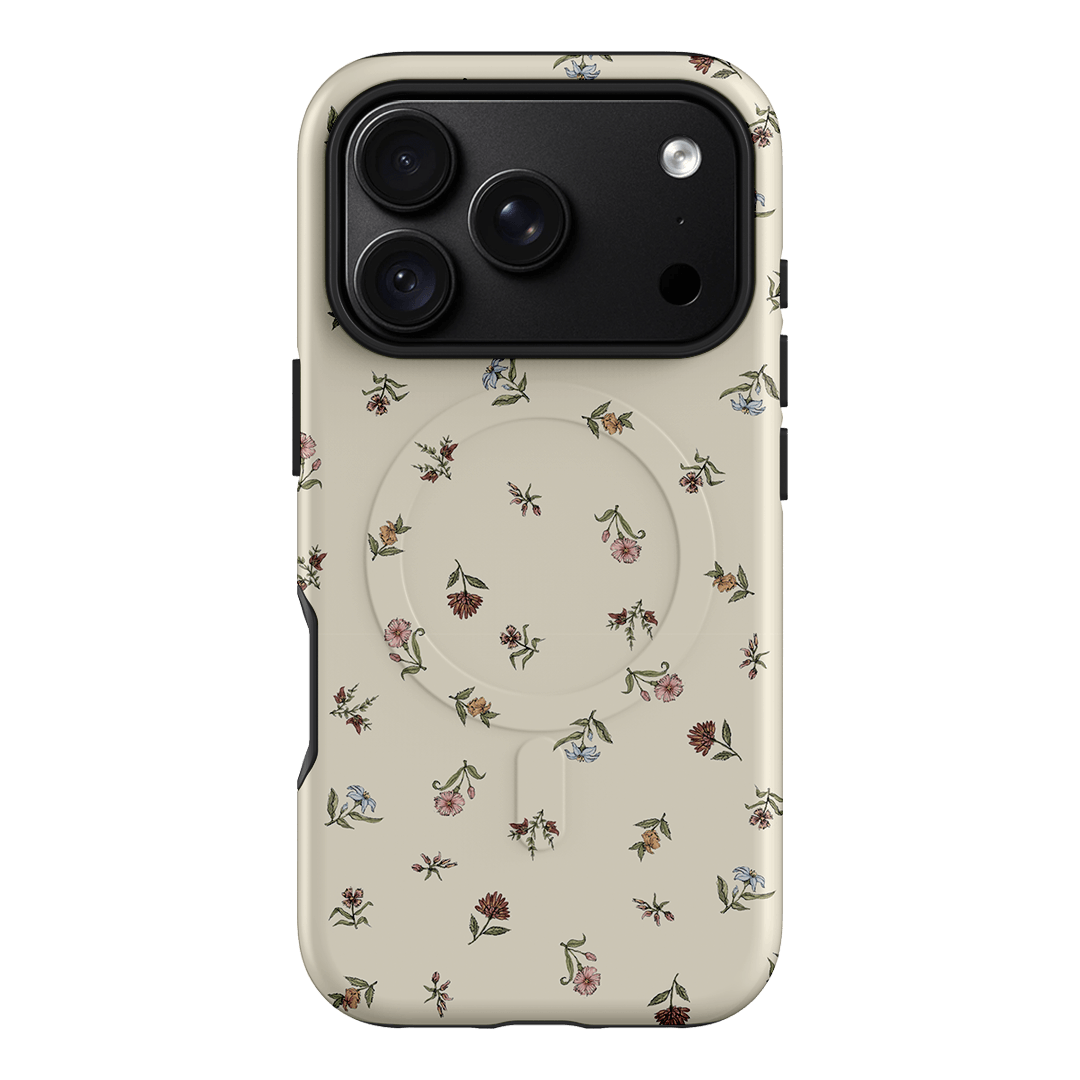 Butter Ditsy Printed Phone Cases iPhone 18 Pro / Armoured MagSafe by Veronica Tucker - The Dairy
