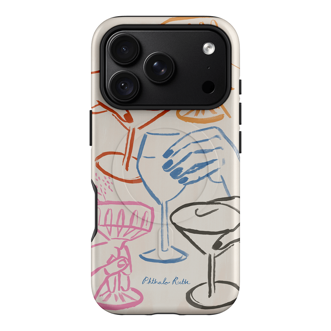 Cheers Multi Printed Phone Cases iPhone 18 Pro / Armoured MagSafe by Phthalo Ruth - The Dairy