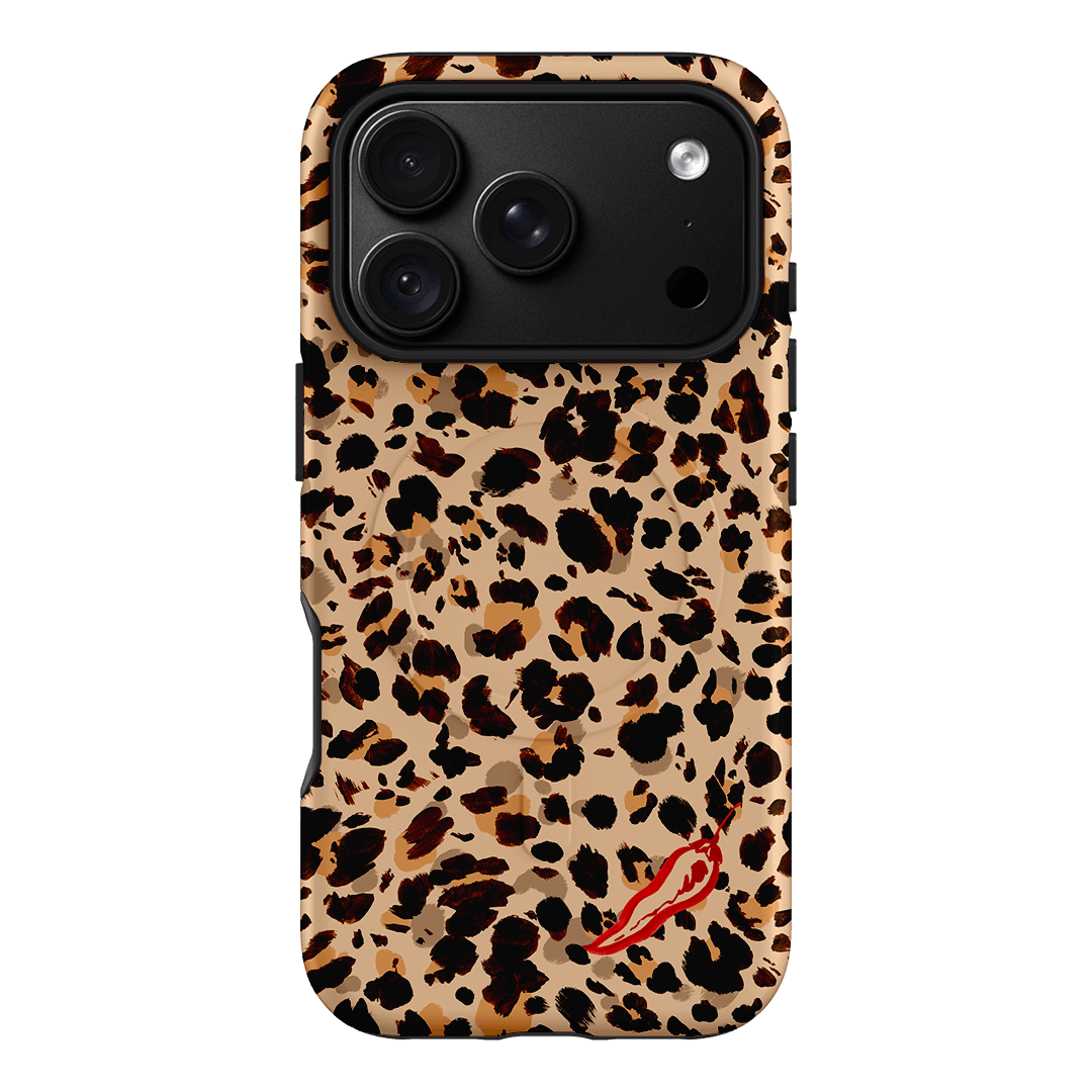Chilli Leopard Printed Phone Cases iPhone 18 Pro / Armoured MagSafe by Charlie Taylor - The Dairy