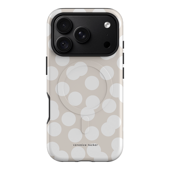 Confetti White Printed Phone Cases iPhone 18 Pro / Armoured MagSafe by Veronica Tucker - The Dairy