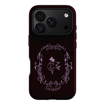 Darling Burgundy Printed Phone Cases by The Dairy - The Dairy