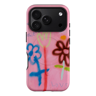 Flowers Printed Phone Cases iPhone 18 Pro / Armoured MagSafe by Kate Eliza - The Dairy