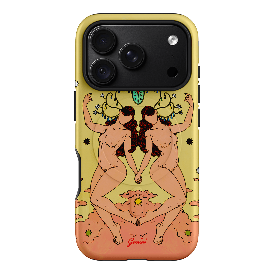 Gemini Season Printed Phone Cases iPhone 18 Pro / Armoured MagSafe by Easty Beasty - The Dairy