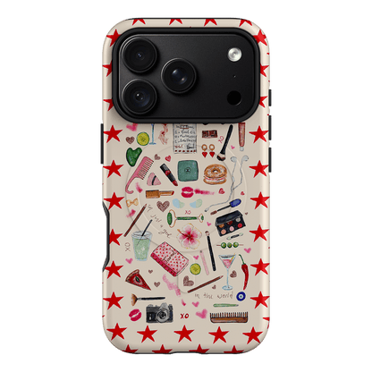 Just A Girl Printed Phone Cases iPhone 18 Pro / Armoured MagSafe by BG. Studio - The Dairy