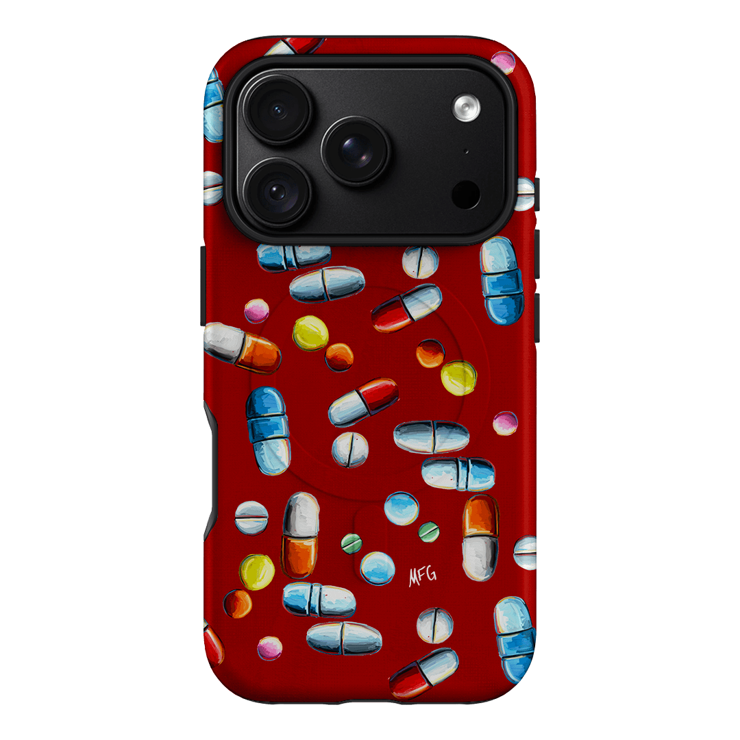 Lil Pills Printed Phone Cases iPhone 18 Pro / Armoured MagSafe by Margarbs Art - The Dairy