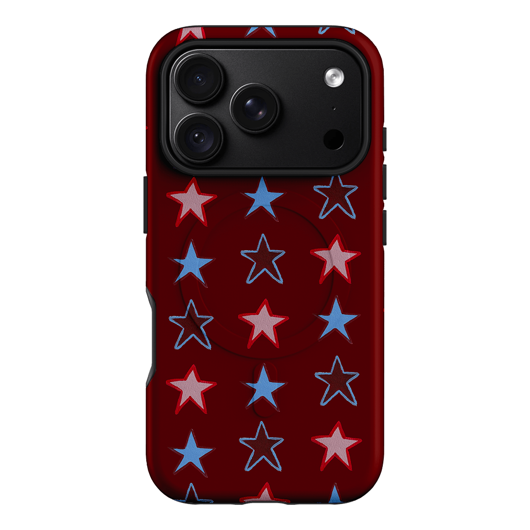 Lucky Stars Rouge Printed Phone Cases iPhone 18 Pro / Armoured MagSafe by BG. Studio - The Dairy