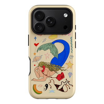 Mermaid Salad Cream Printed Phone Cases iPhone 18 Pro / Armoured MagSafe by Easty Beasty - The Dairy