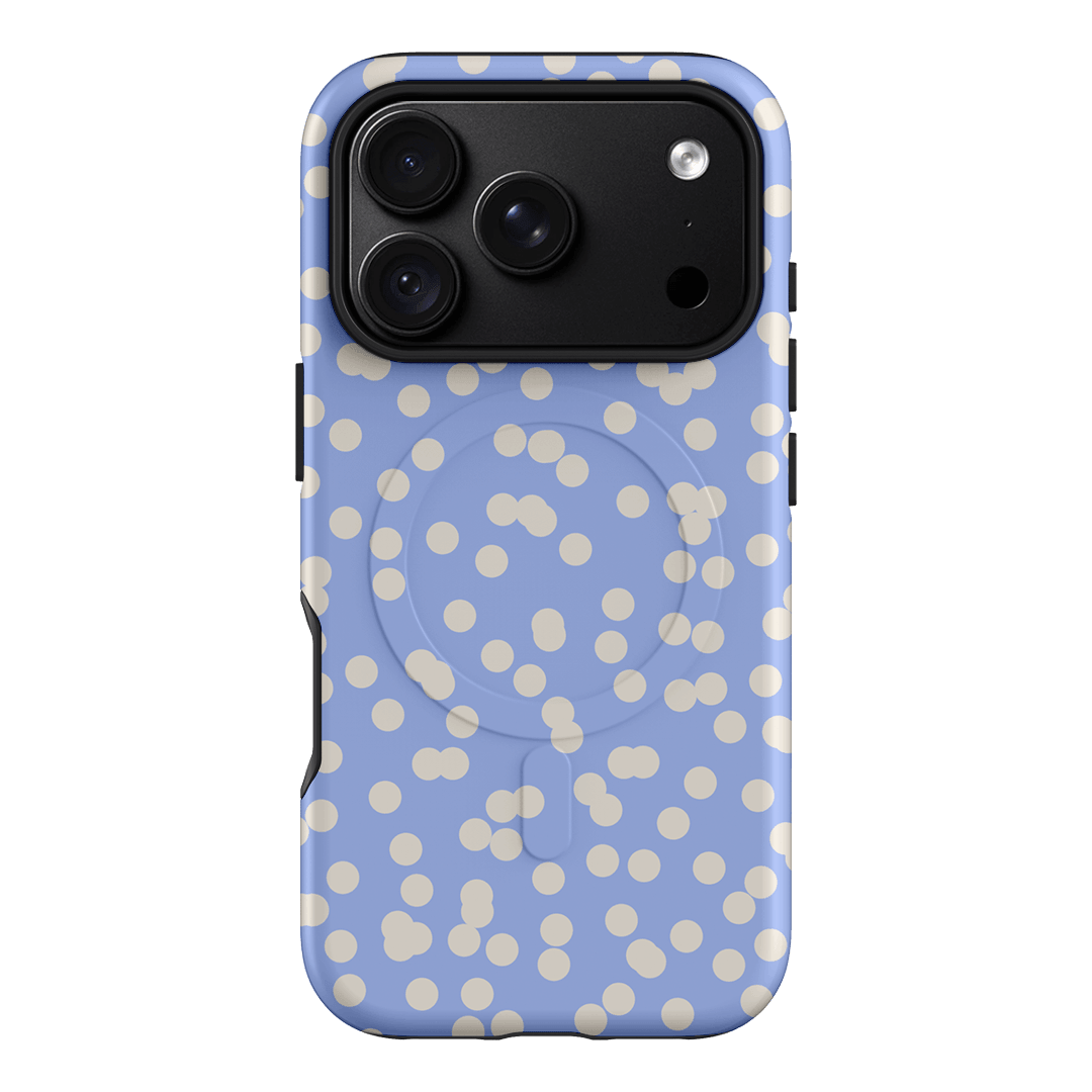 Mini Confetti Periwinkle Salt Printed Phone Cases iPhone 18 Pro / Armoured MagSafe by Veronica Tucker - The Dairy
