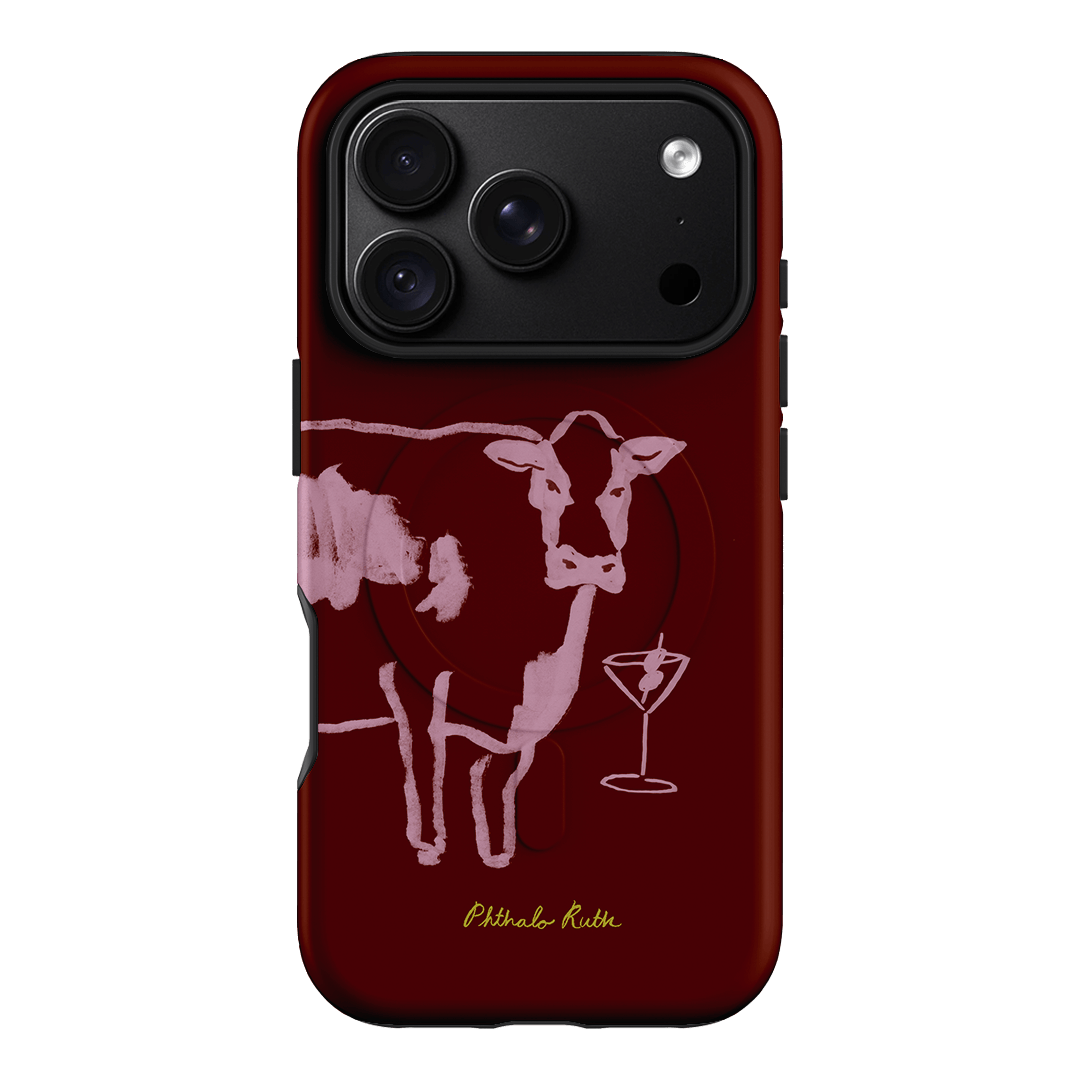 Mootini Berry Printed Phone Cases iPhone 18 Pro / Armoured MagSafe by Phthalo Ruth - The Dairy