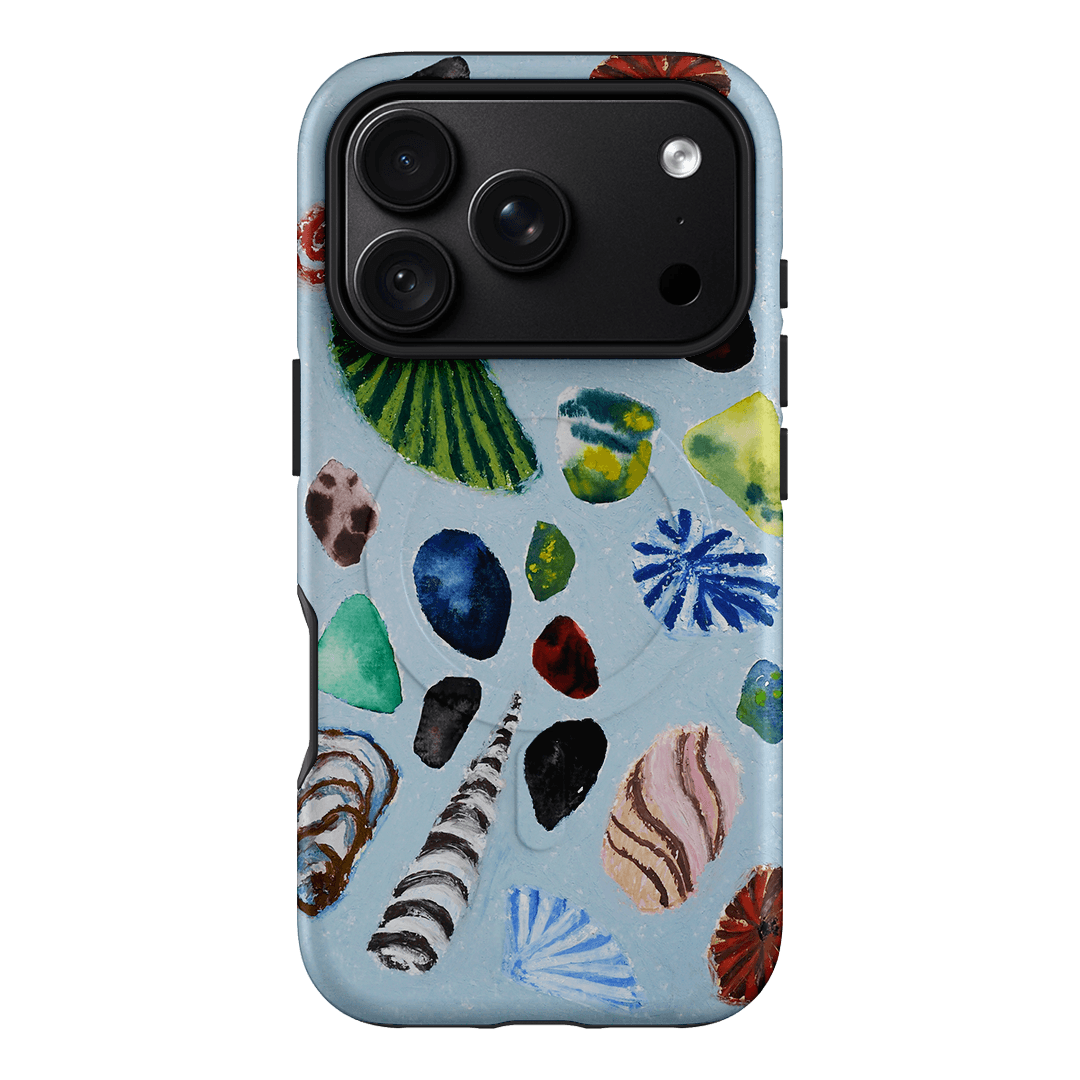 Ocean Currency Printed Phone Cases iPhone 18 Pro / Armoured MagSafe by Lisa Hu - The Dairy