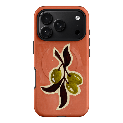 Olives Printed Phone Cases iPhone 18 Pro / Armoured MagSafe by Studio Bon - The Dairy