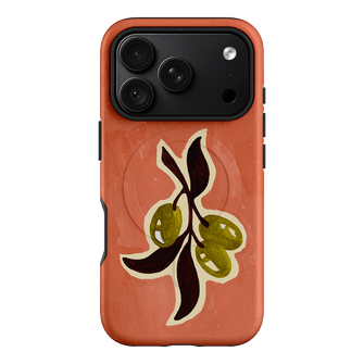 Olives Printed Phone Cases iPhone 18 Pro / Armoured MagSafe by Studio Bon - The Dairy